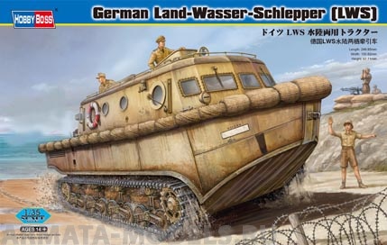 82430 Амфибия German Land-Wasser-Schlepper LWS Hobby Boss