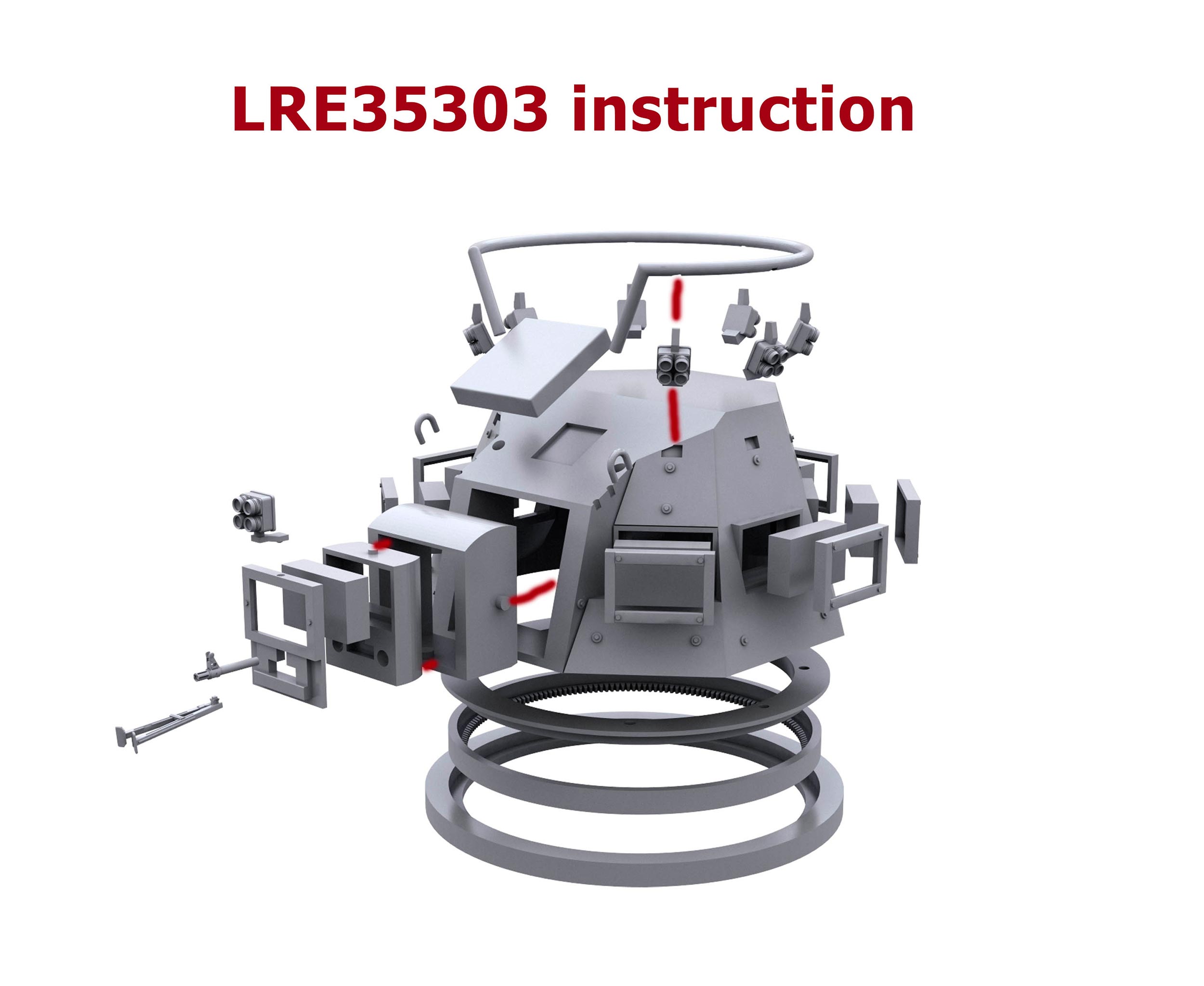 LRE35303 Армейский бронированный многоцелевой автомобиль ТИГР-М, серия модификаций