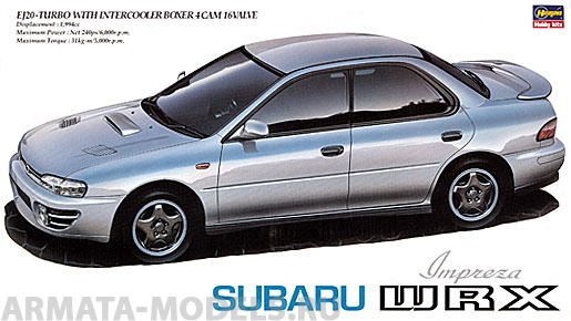 24012 АвтомобильSubaru Impreza WRX Hasegawa