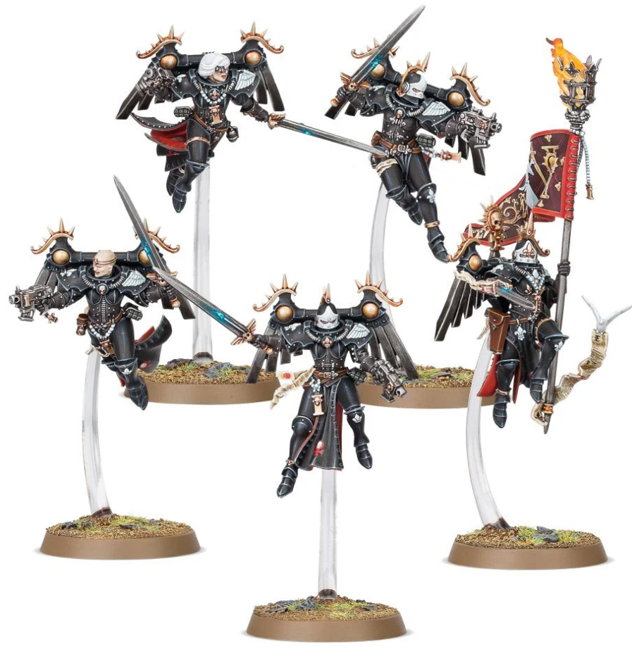 52-27GW Набор Адепта Сороритас. Отряд Серафим (Adepta Sororitas Seraphim Squad)