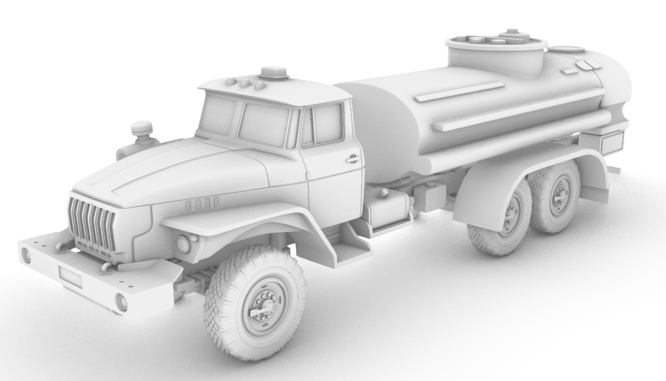 7422V8 Топливозаправщик АТЗ-1