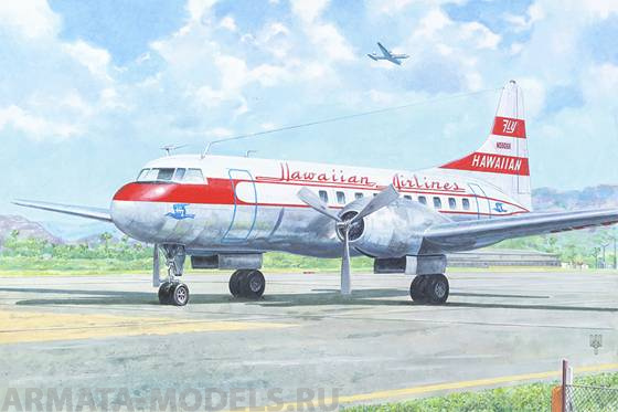 Rod334 Самолет Convair CV-340 Roden