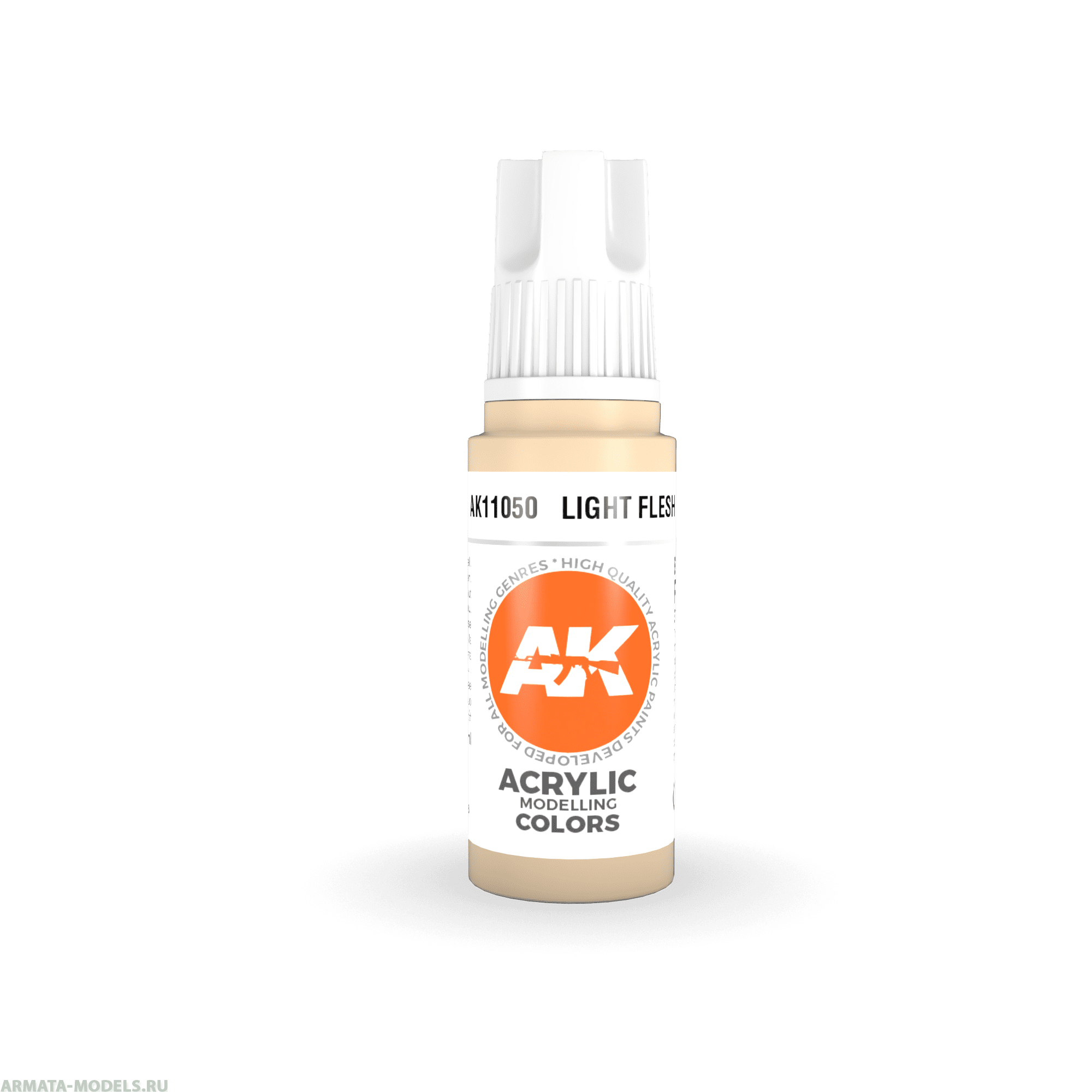 AK11050 Краска акриловая Light Flesh 17ml