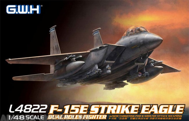 L4822 Самолет F-15E Strike Eagle Dual-Roles Fighter Great Wall