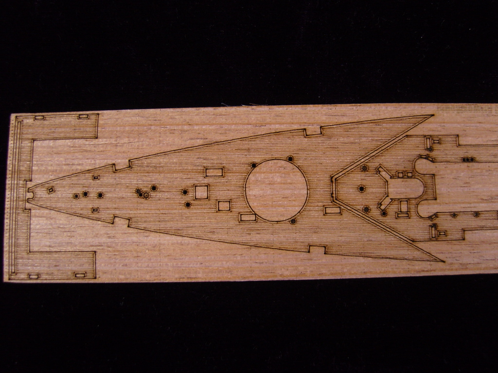 AW20047 Деревянная палуба для HMS Renown 1945