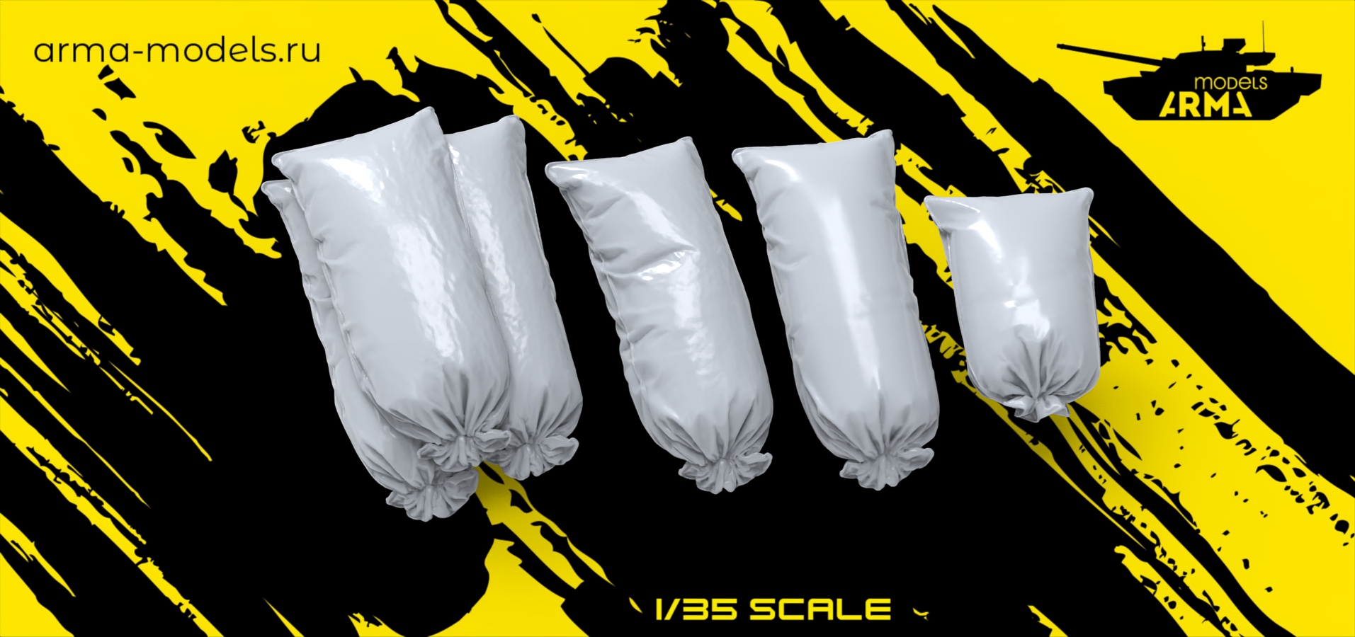 AM35864 Миниатюра Мешки Arma Models