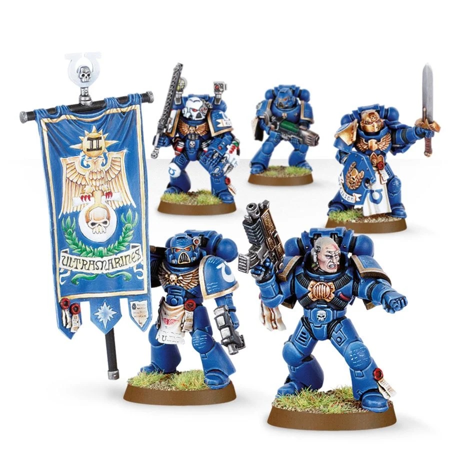 48-17GW Набор Командное Отделение Космодесанта (Space Marine Command Squad)