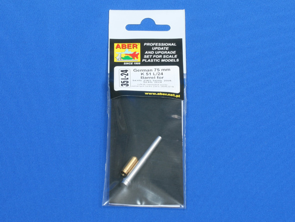 ABR-35-L-24  Дополнения для  Germ 75mm K 51L/24 Barrel for Sd.Kfz.234/3;250/8;251/9 & Stug.III B для  1/35