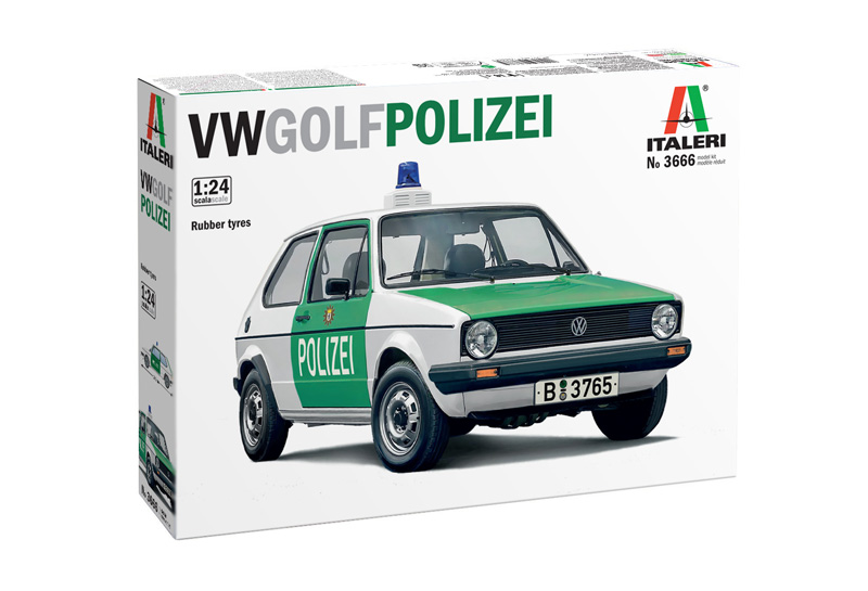 3666 ИТ VW GOLF POLIZEI Italeri