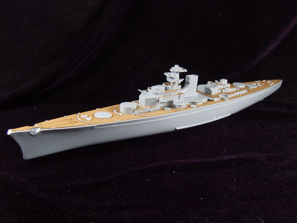 AW50012 Деревянная палуба для 1/400 DKM Bismarck