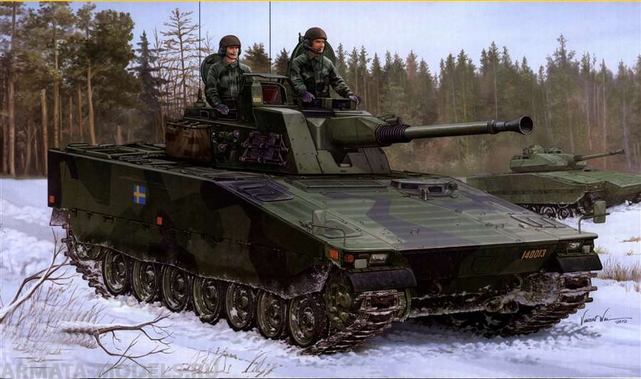 82474 БМП Sweden CV90-40 IFV Hobby Boss