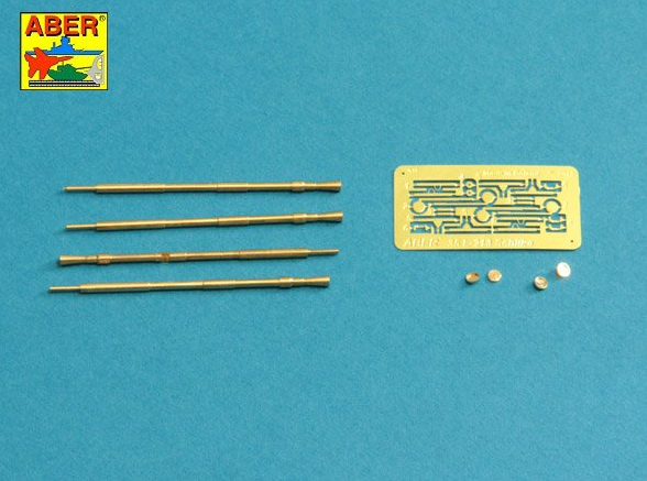 ABR-35-L-213 Точеный ствол Barrels for Russian ZSU-23-4 Shilka Self-propelled AA gun для Meng; Dragon