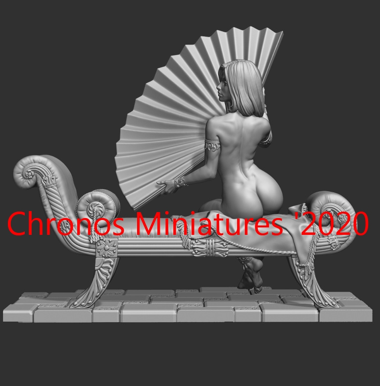 CHM-54198. Спокойной ночи. 54 мм. Материал -смола. Chronos Miniatures