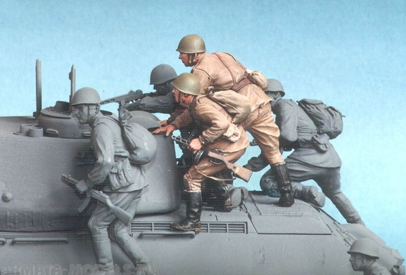 Т-35010 Советская мотопехота II, лето 1943-45 гг (2) Tank