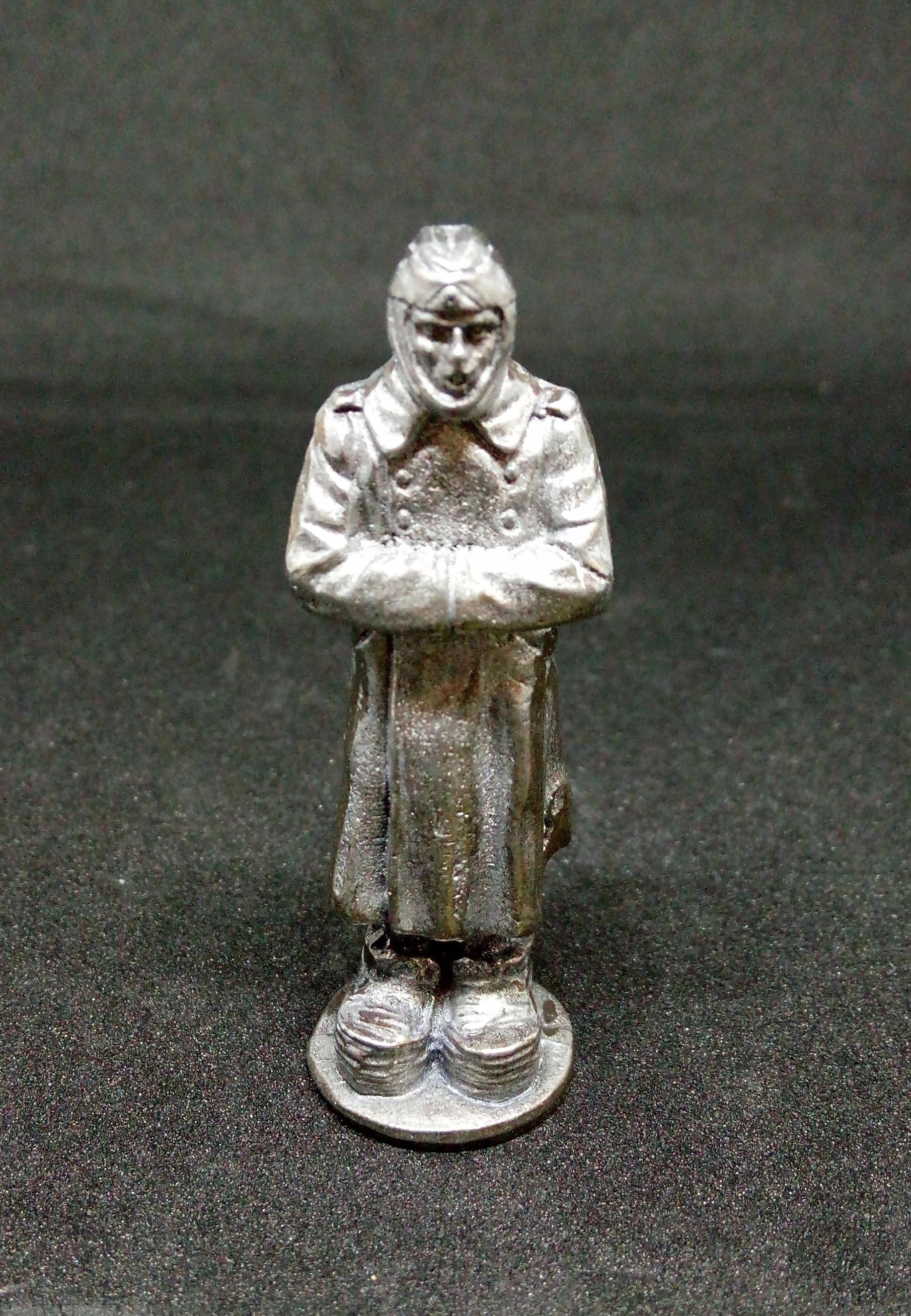 Н-7-053 Немецкий пленный Зима 1943 Солдатики "Ура"