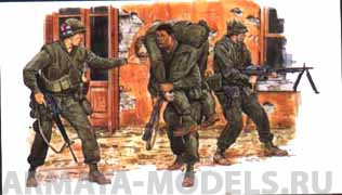 3305Д Солдаты U.S.Marines (Tet Offensive 1968) Dragon