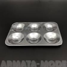 MW-Z006 Алюминиевая палитра квадратной формы, на 6 цветов