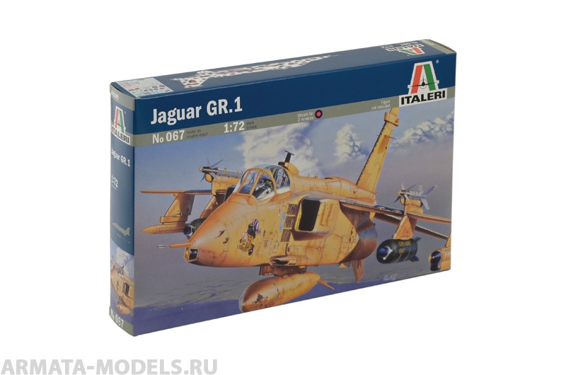 067ИТ Самолет Jaguar GR1 Italeri