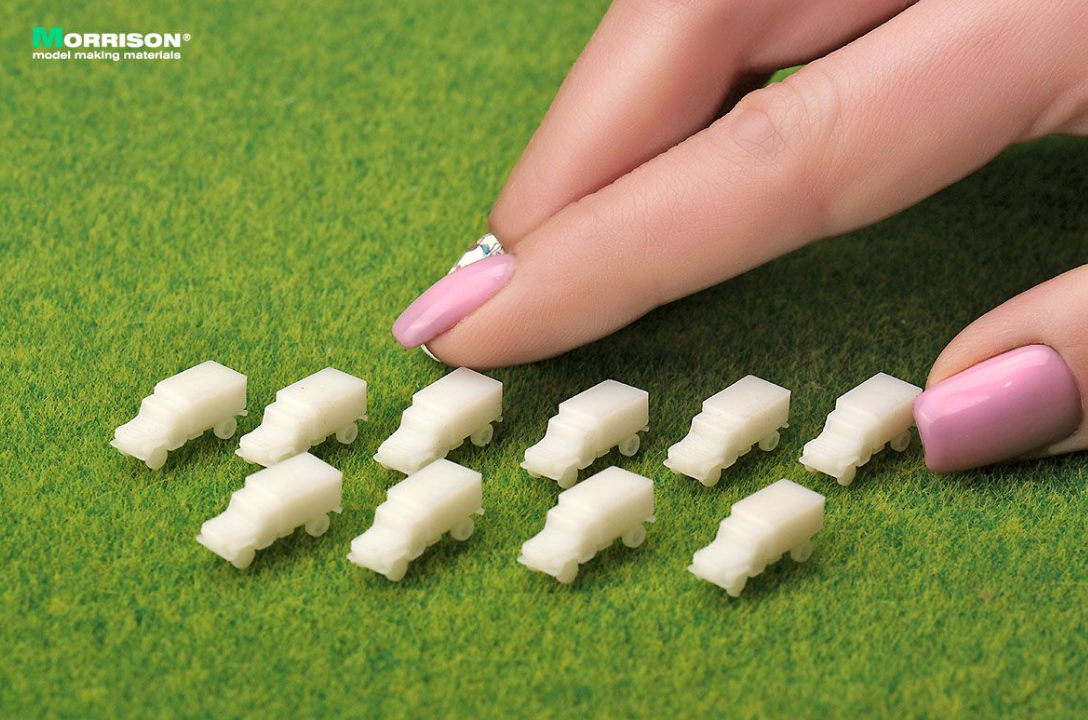 020GZN400 Среднетоннажные грузовики в М 1:400 (Наб.10 штук)