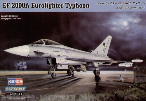 80264 Самолет EF-2000A Eurofighter Typhoon Hobby Boss