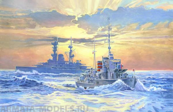 S-99 Эсминец HMS Ivanhoe MISTERCRAFT
