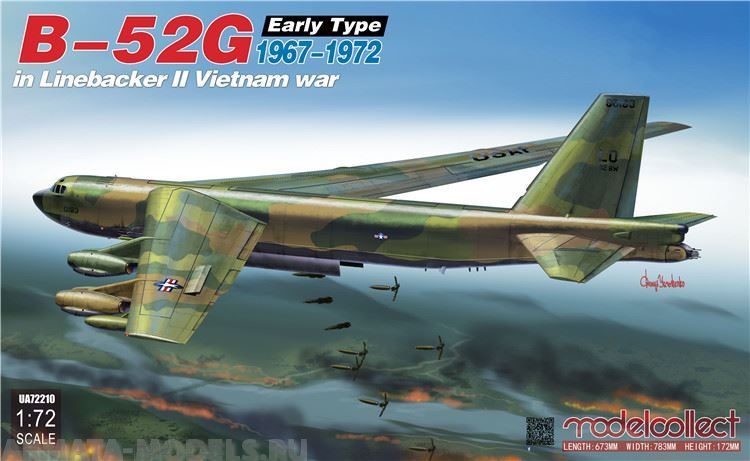 UA72210 Boeing B-52G Stratofortress Modelcollect