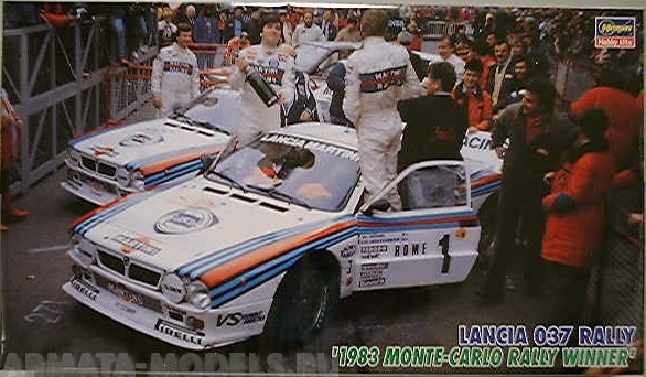 25031 Автомобиль Lancia 037 Rally 1983 Hasegawa