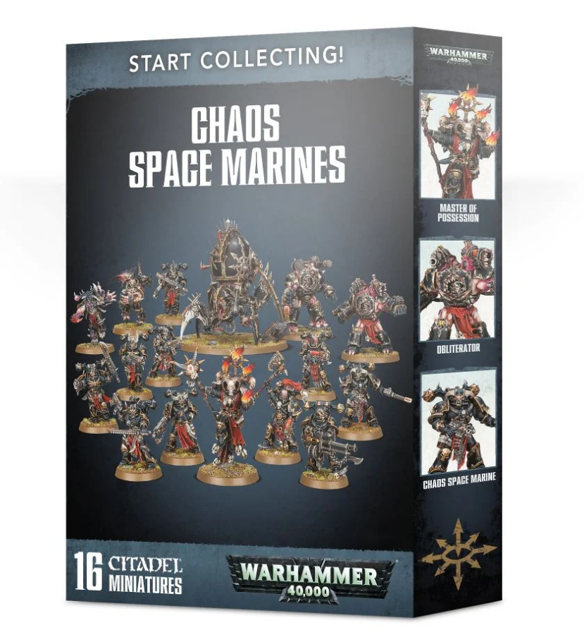 70-40GW Набор Начни Собирать! Космодесант Хаоса (Start Collecting! Chaos Space Marines)