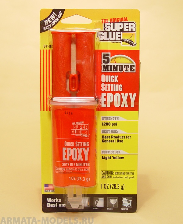 PACSYQS48 5 минутная эпоксидная смола в дозаторе, 28 гр.