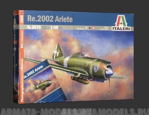 2670ИТ Самолет Re. 2002 Ariete PRM Edition Italeri