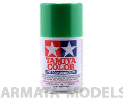 86025T Краска для поликарбоната PS-25 Bright Green