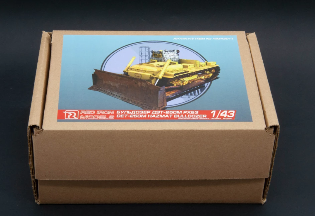 RIM43011 Бульдозер ДЭТ-250М РХБЗ Red Iron