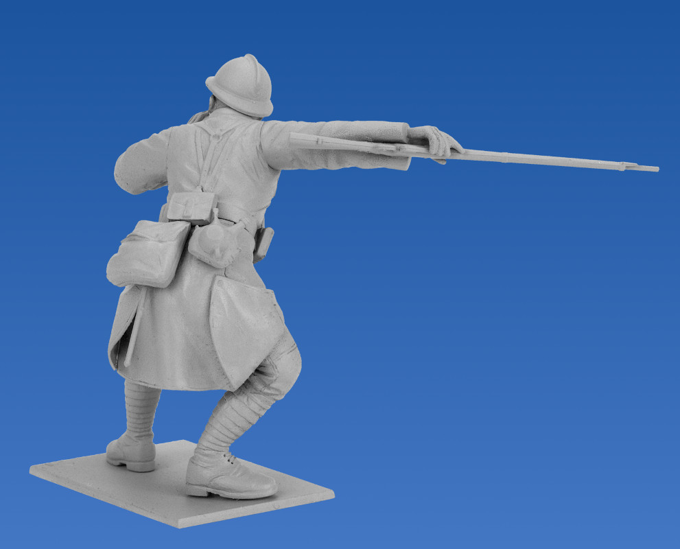 35691 Фигуры Пехота Франции (1916 г.) ICM