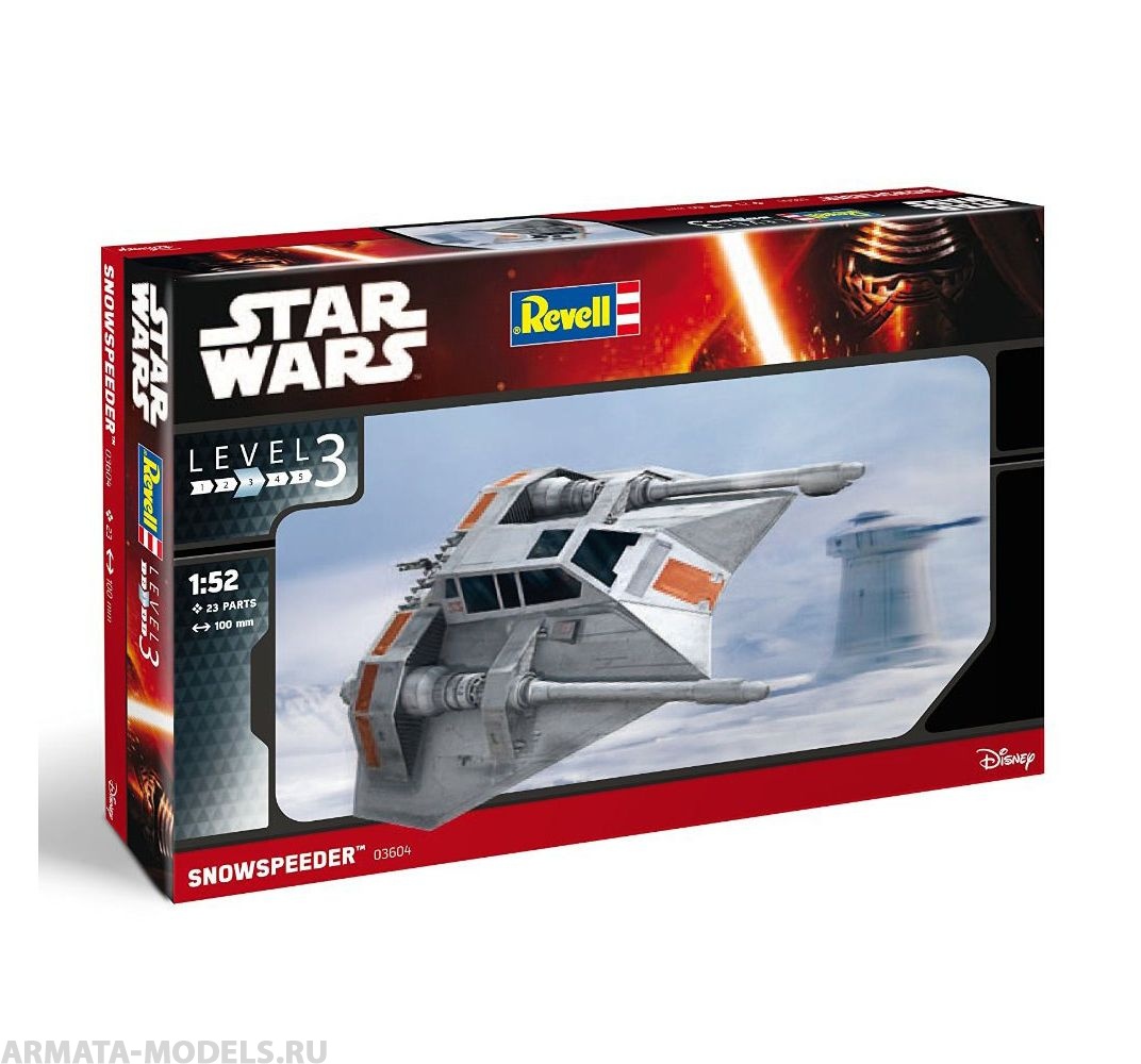 03604 Звездные войны Снеговой спидер Revell
