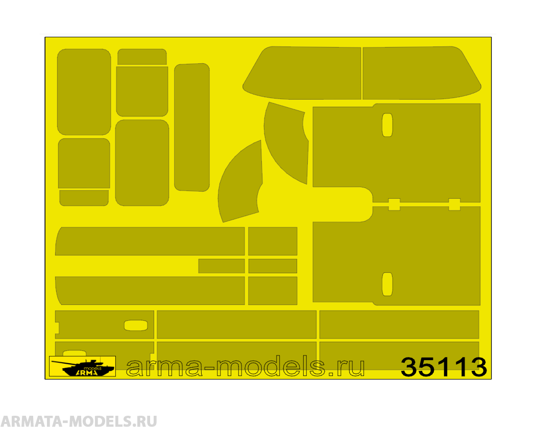 AM35113 Маска окрасочная для АЦ-40 ICM 