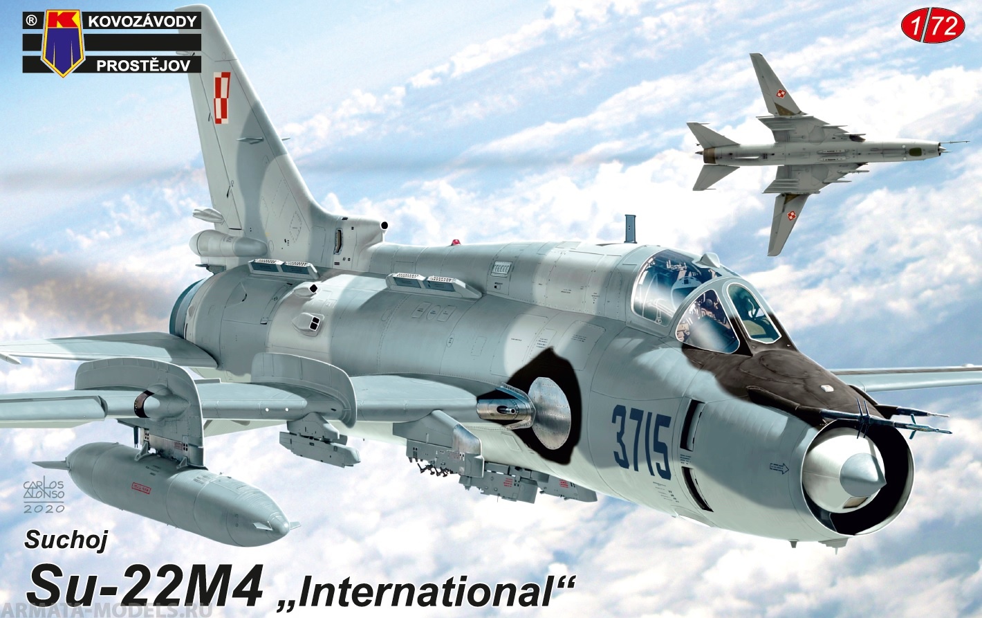 KPM0197 Истребитель-бомбардировщик Su-22M4 international (KP Models) 1/72 KP Models