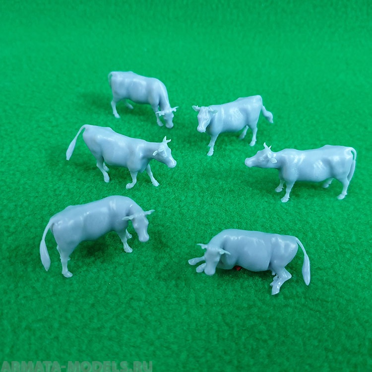 5317 коровы набор 6 шт масштаб 1:72 СВ Модель