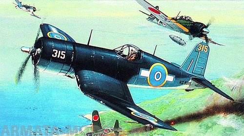 0835SM Самолет  F4U-1 Корсар (1:72) Smer