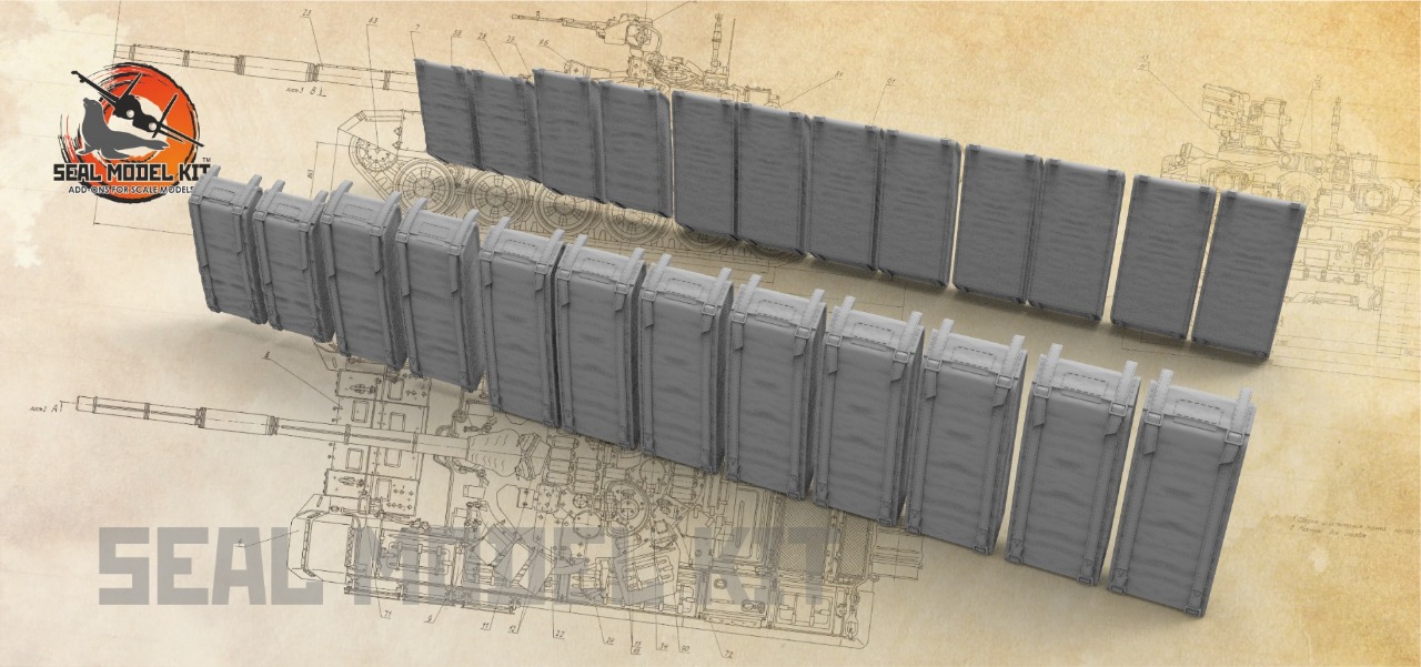 smk35007 мягкая броня для т-72б3