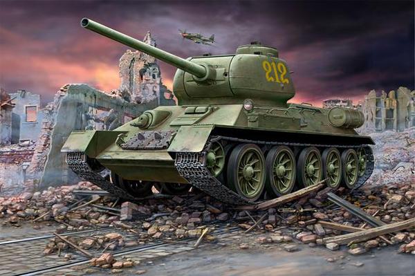 03302RE Советский средний танк T-34/85 Revell
