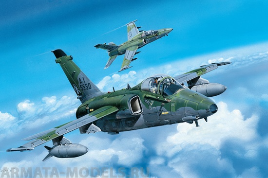 81742 Cамолёт  A-1A Ground Attack Aircraft 1/48 Hobby Boss