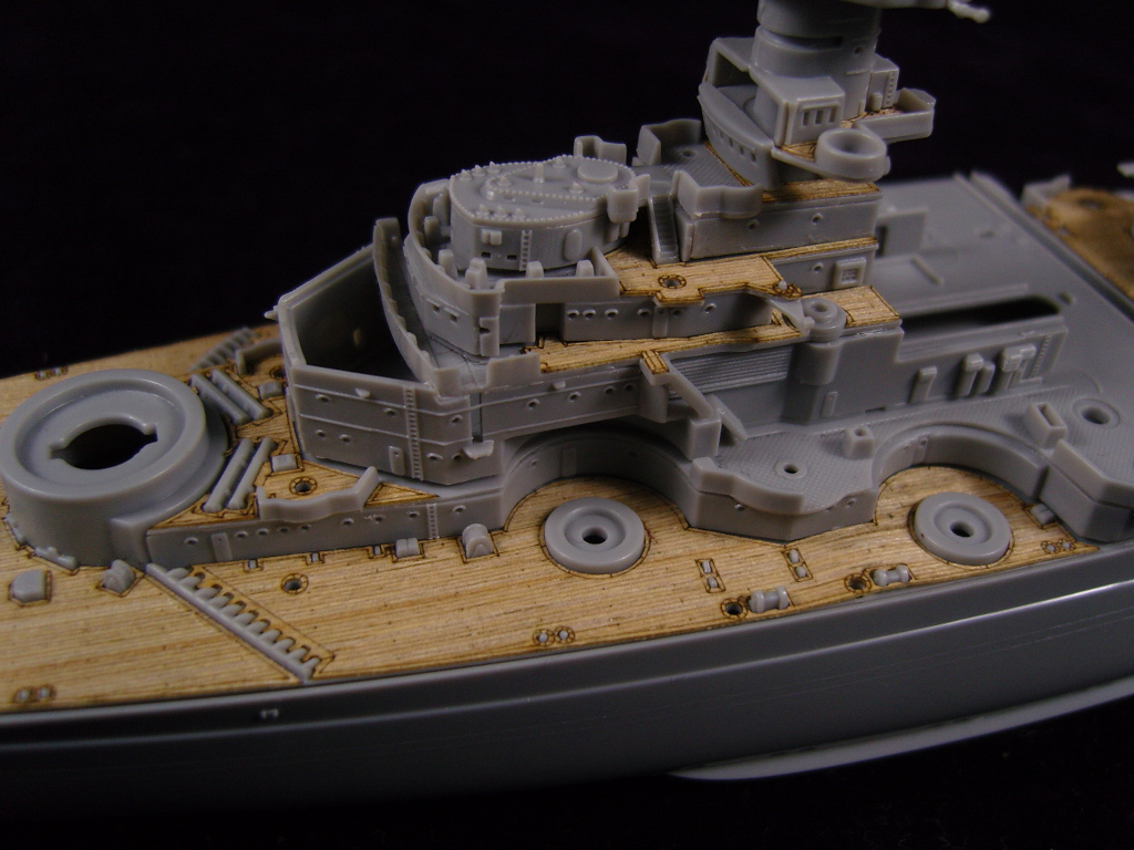 AW20014 Деревянная палуба для DKM Tirpitz