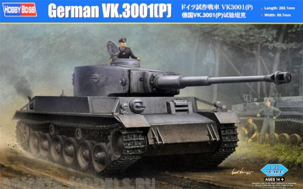 83891 Танк German VK.3001(P) (Hobby Boss) 1/35 Hobby Boss