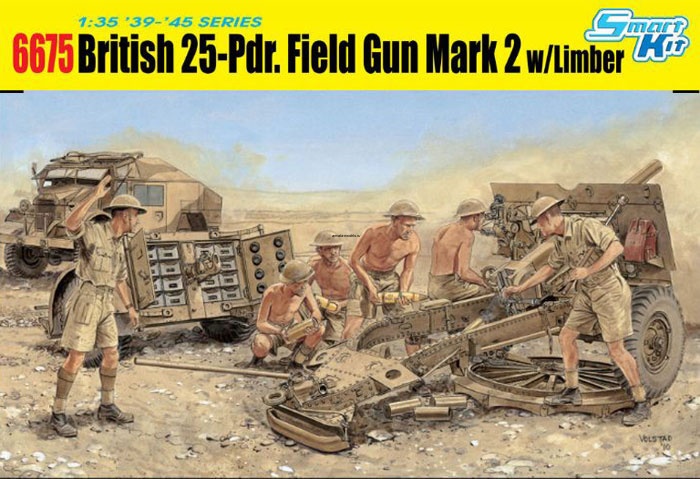 6675Д Англ.25-фунтовая пушка с расчётом