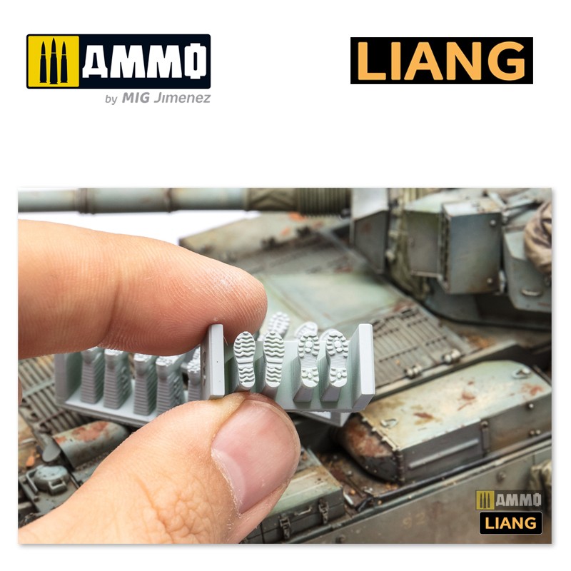 LIANG-0403 Набор штампов 3D-print Model Shoeprint Tools China