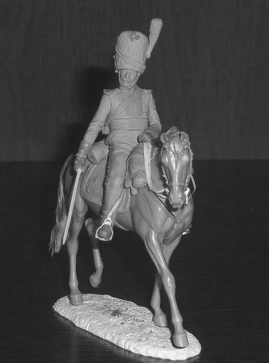 CHM-54320. Сержант шеволежерских полков, Вюртемберг 1811-12 гг. 54 мм. Материал - смола. Chronos Miniatures