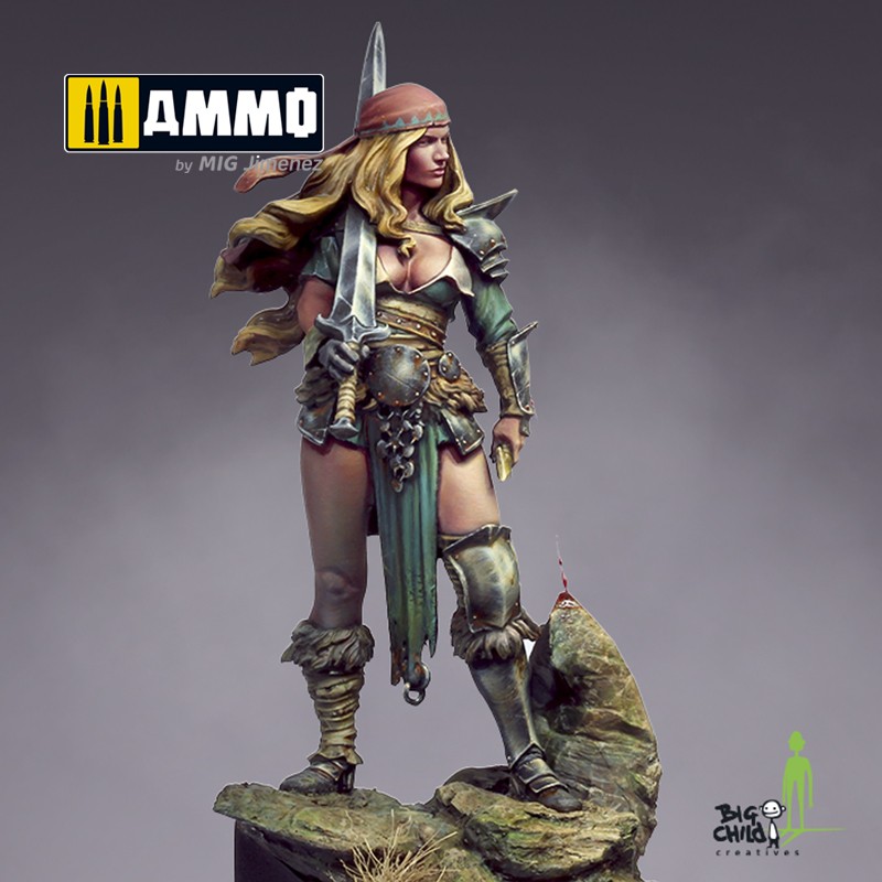 BCRL700001 Миниатюра Alaana the Bloody Blade BIG CHILD