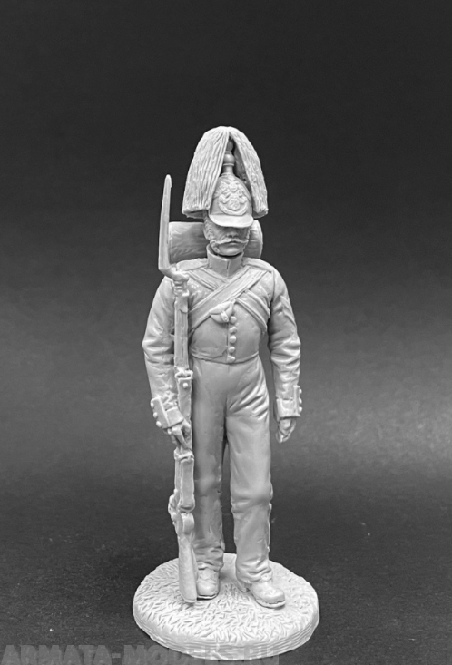 CHM-54260 Рядовой гренадерских полков и рот (2 варианта голов, 2 варианта рук), Россия 1846-56 гг. смола Chronos Miniatures