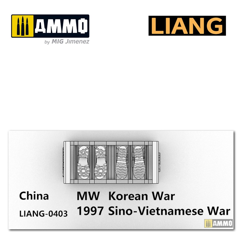 LIANG-0403 Набор штампов 3D-print Model Shoeprint Tools China