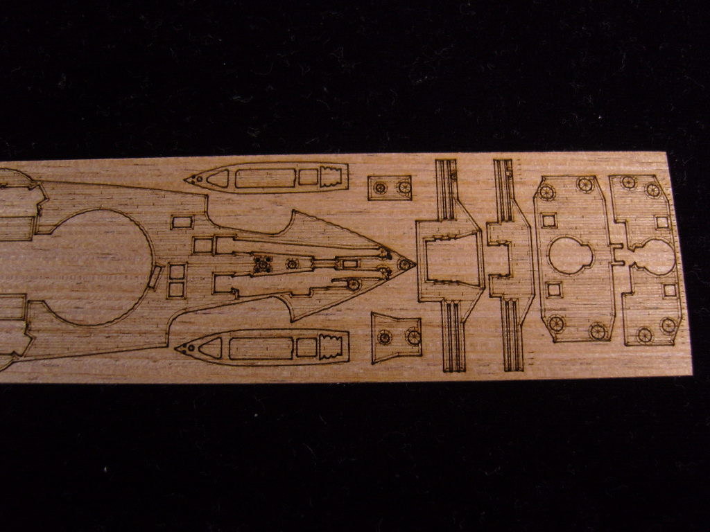 AW20042 Деревянная палуба для IJN Mikasa